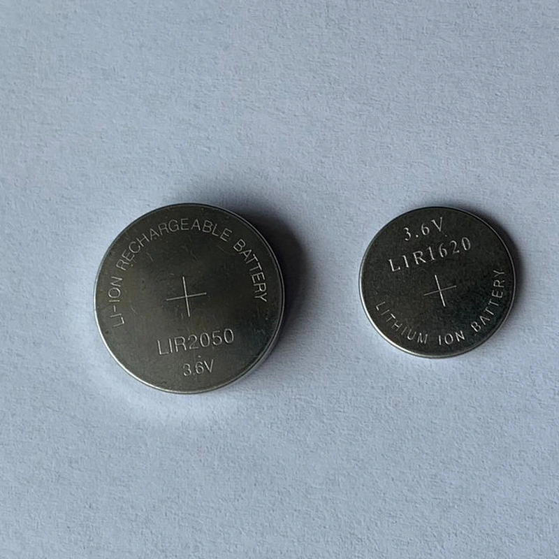 3.6V rechargeable Lithium button cell battery LIR1454 for Bluetooth Earbuds Bluetooth Headset CP1454
