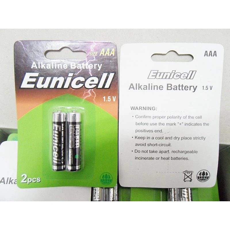 Super quality 1.5v aaa am4 lr03 alkaline battery