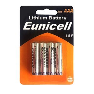 R03 SIZE AAA No.7 1.5V 1100mAh Super Zinc Carbon Battery for Calculator remote control