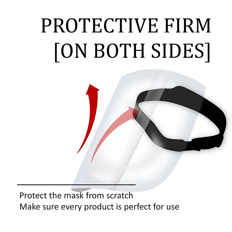 Eunicell Fog-Free Full Face Protection Dust proof Shield for Children and adult