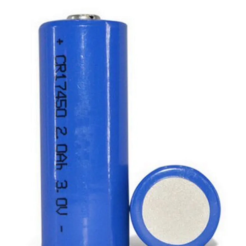 Camera Photography battery CR17450 CRAG CR123A 3V 2000mAh Lithium Cylindrical