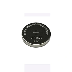 Long Cycle Life Rechargeable Button cell Battery LIR1620 3.6v Lithium Ion Toy Battery