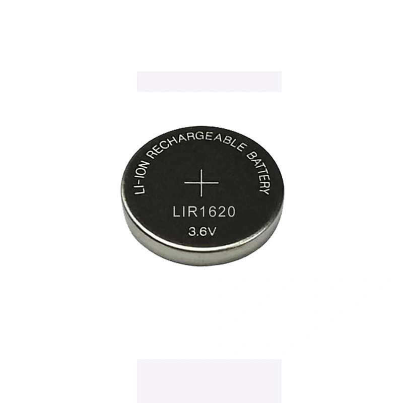 Long Cycle Life Rechargeable Button cell Battery LIR1620 3.6v Lithium Ion Toy Battery