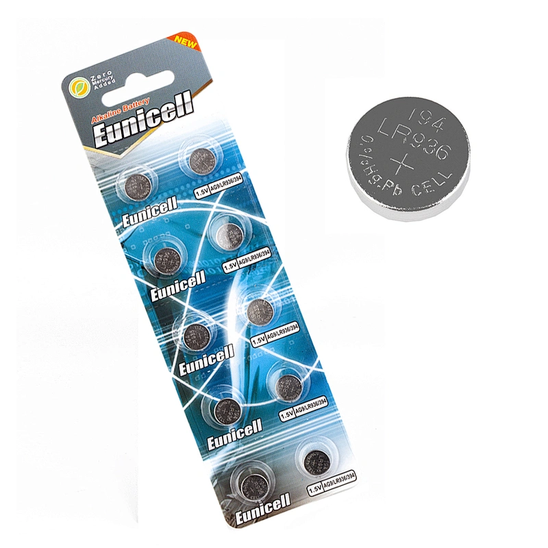 Watch Battery AG9 LR936 1.5V 56mAh Alkaline Button Coin Cell