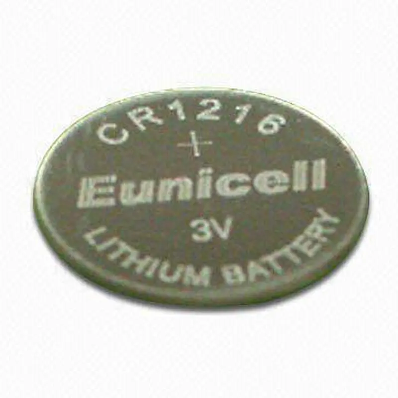 Eunicell CR1216 Lithium Manganese Dioxide Primary Coin Cell Battery