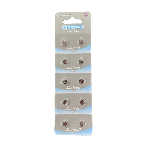 377 SR626SW SR626 1.55V Nominal Voltage and Silver Oxide Battery Type watch battery
