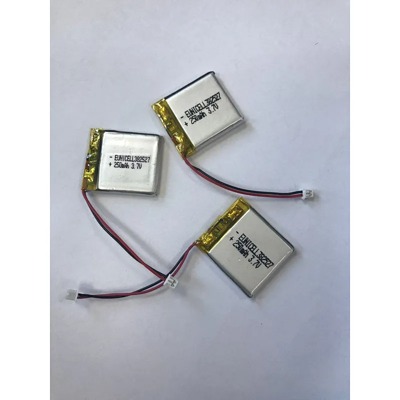 In stock fast shipping 3.7 volt drone battery 802035 lithium polymer battery  lipo battery 500mah
