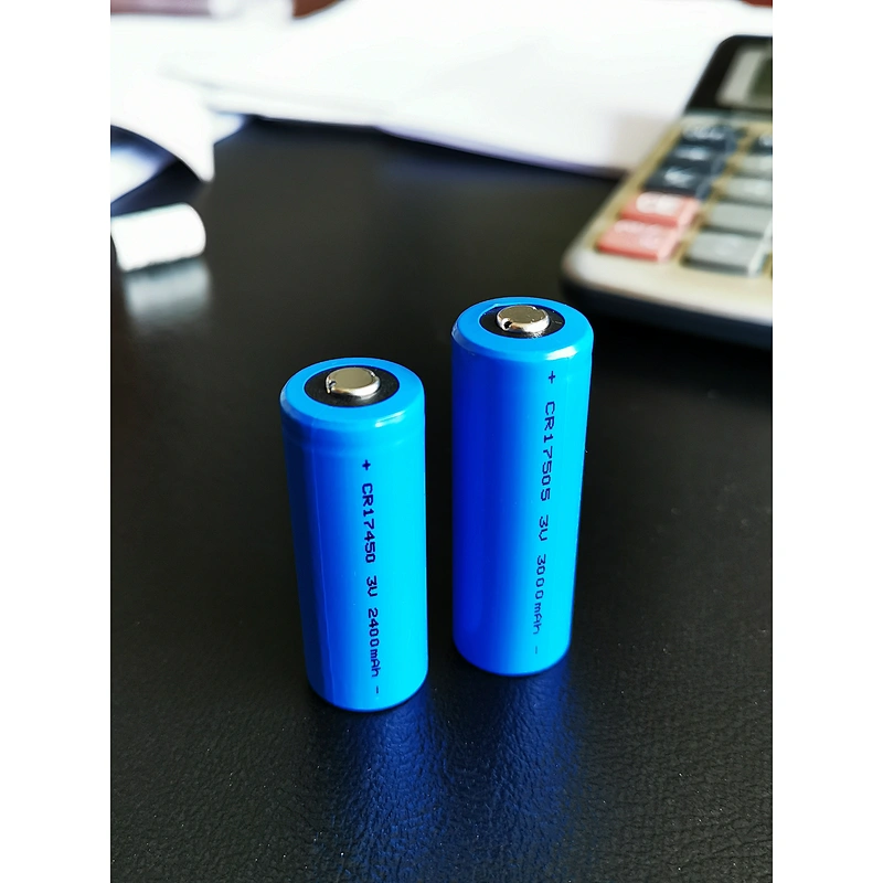 High capacity non-rechargeable a size 3v cr17505 lithium manganese battery