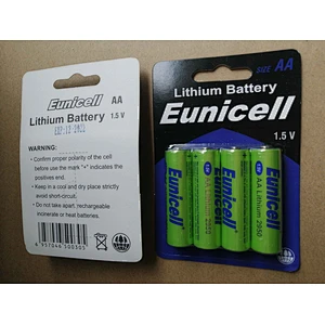 FR6 AA 1.5V 3000mAh aa lithium battery fr14505 L91 AA AAA long life high power non-rechargeable battery