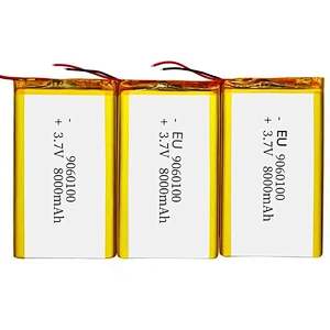 High Performance 9060100 Li-ion Polymer 3.7V 6000mAh 8000mAh Drone Battery 9060100
