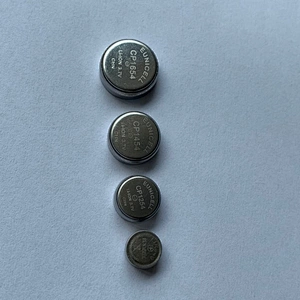 Eunicell light body CP1254 3.7V button cell battery ICR1254 LIR1254 for headset