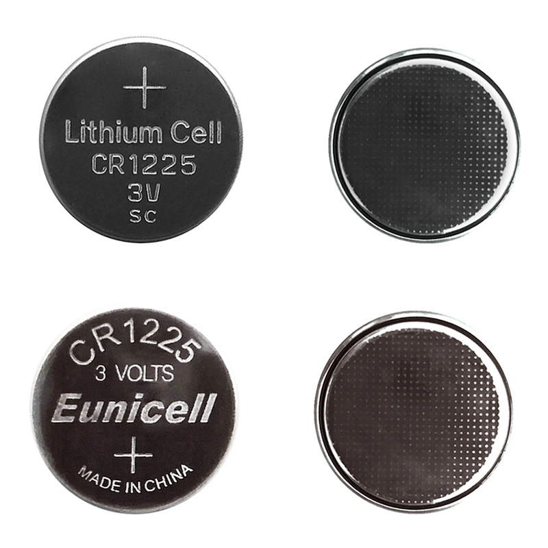 High Performance 3v CR1225 Lithium Coin Cell Battery Blister Packed for camera/watch