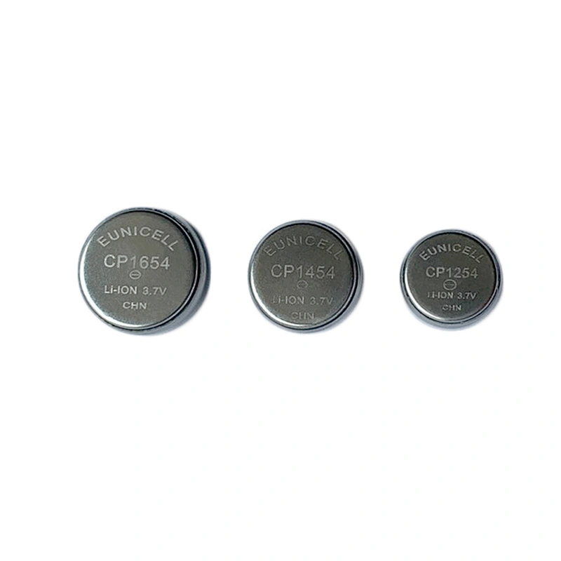 ICR1254 CP1254 3.6V rechargeable Lithium button cell battery LIR1254 for TWS earphone Headset