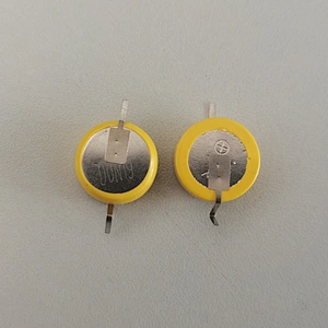 Custom lLIR1254 1254 Rechargeable Lithium Battery With Solder Tabs