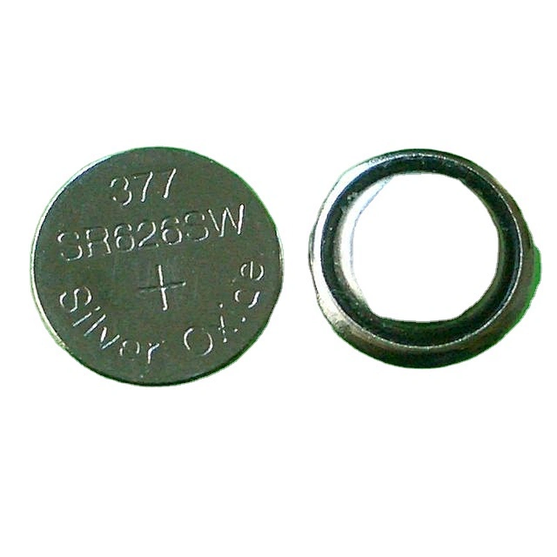 Factory Directly China Cheap SR626SW 1.55V Silver Oxide Button Cell  377 For Watch Battery SR626 SR621 SR44