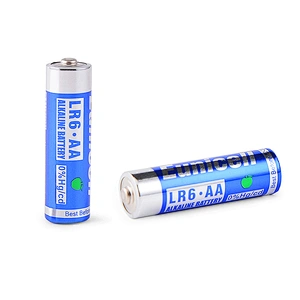 Eunicell Long discharge 1.5v lr6 aa Zn/MnO2 am3 um3 alkaline Super battery