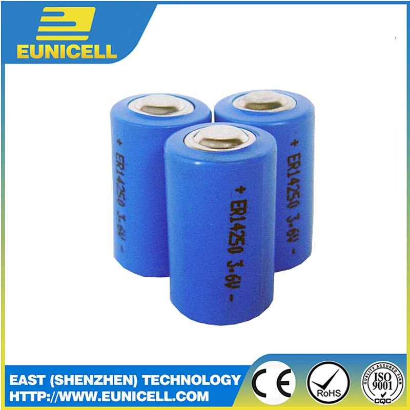 Eunicell LS14250 3.6V 1/2 AA Lithium Battery 1200MAH 1/2AA with newest production date