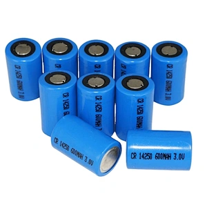 High capacity non-rechargeable a size 3v cr17505 lithium manganese battery