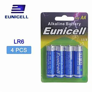 Long Discharge size AA AM-3 D14 size LR6 1.5V AA R6 alkaline battery standard cell dry battery