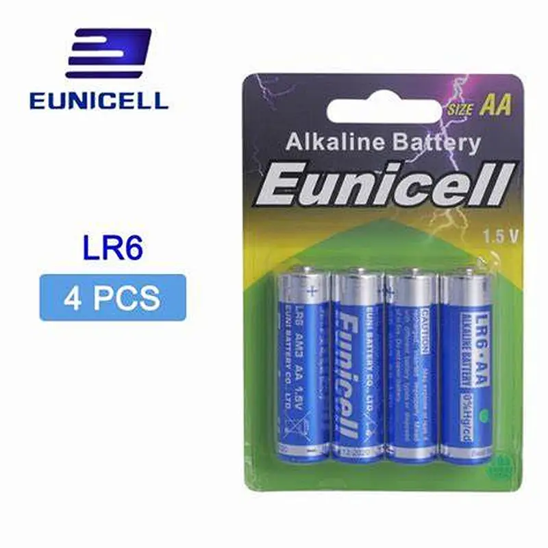 Long Discharge size AA AM-3 D14 size LR6 1.5V AA R6 alkaline battery standard cell dry battery