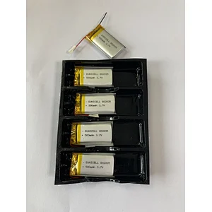 In stock fast shipping 3.7 volt drone battery 802035 lithium polymer battery  lipo battery 500mah