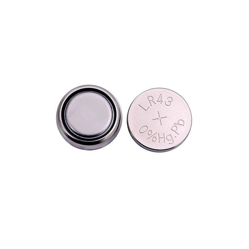 High Capcity 0% Hg 376 AG2 LR726 Button Battery