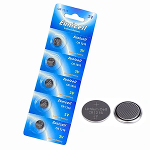 Lithium CR1216 Battery 3v Button Cell DL1216 1216 Watch Calculator Car Battery