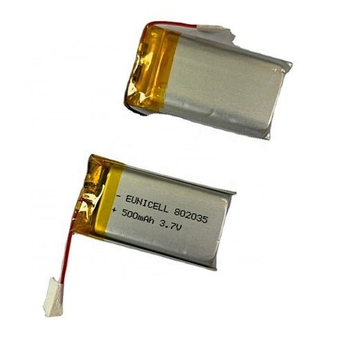 Hot Sell 802035 802035 500mah 3.7v Battery 802035 500mah Mah 3.7v Lithium Polymer Battery
