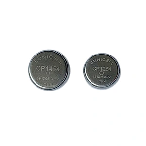 3.7V CP1254 battery with soldering feet use for Headset LIR1254 ICR1254 Rechargeable Battery