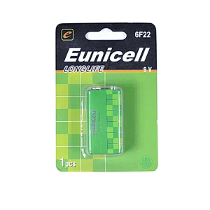 6F22 9 volt Non-Rechargeable Carbon Zinc Battery for Multimeter Smoke detectors