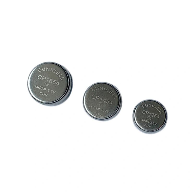 3.6V Li-ion button battery 1254 lir1254 and cp1254 battery pack