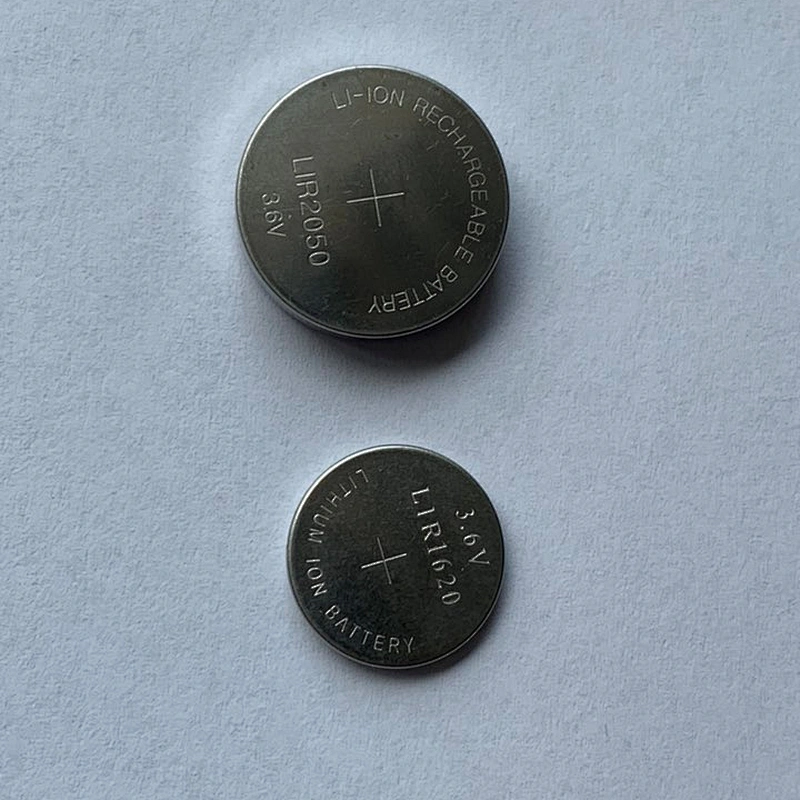 Eunicell Solder foot CP1254 3.7V button cell battery LIR1254 headset
