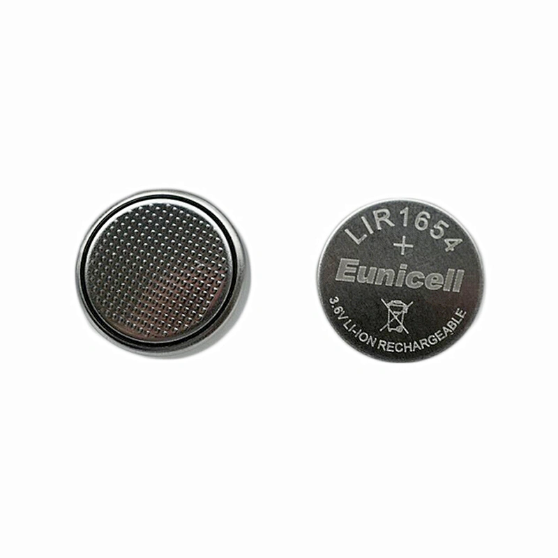China Eunicell ICR1654 CP1654 3.7V button battery headset