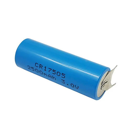 High capacity non-rechargeable a size 3v cr17505 lithium manganese battery