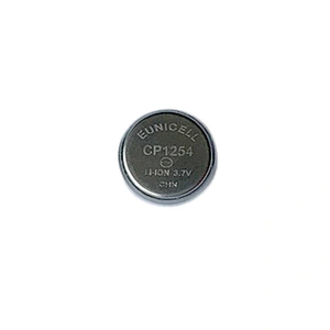 Custom lLIR1254 1254 Rechargeable Lithium Battery With Solder Tabs