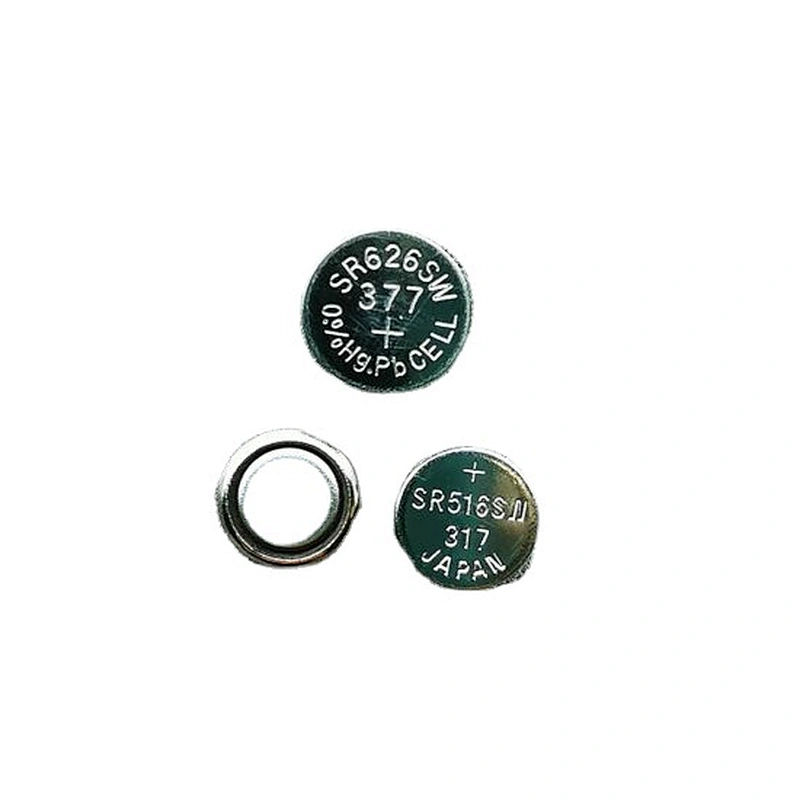 Factory Directly China Cheap SR626SW 1.55V Silver Oxide Button Cell  377 For Watch Battery SR626 SR621 SR44
