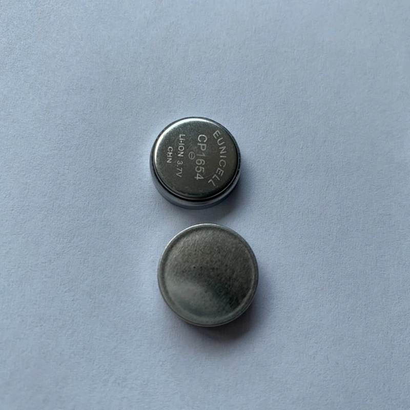 China Eunicell ICR1654 CP1654 3.7V button battery headset