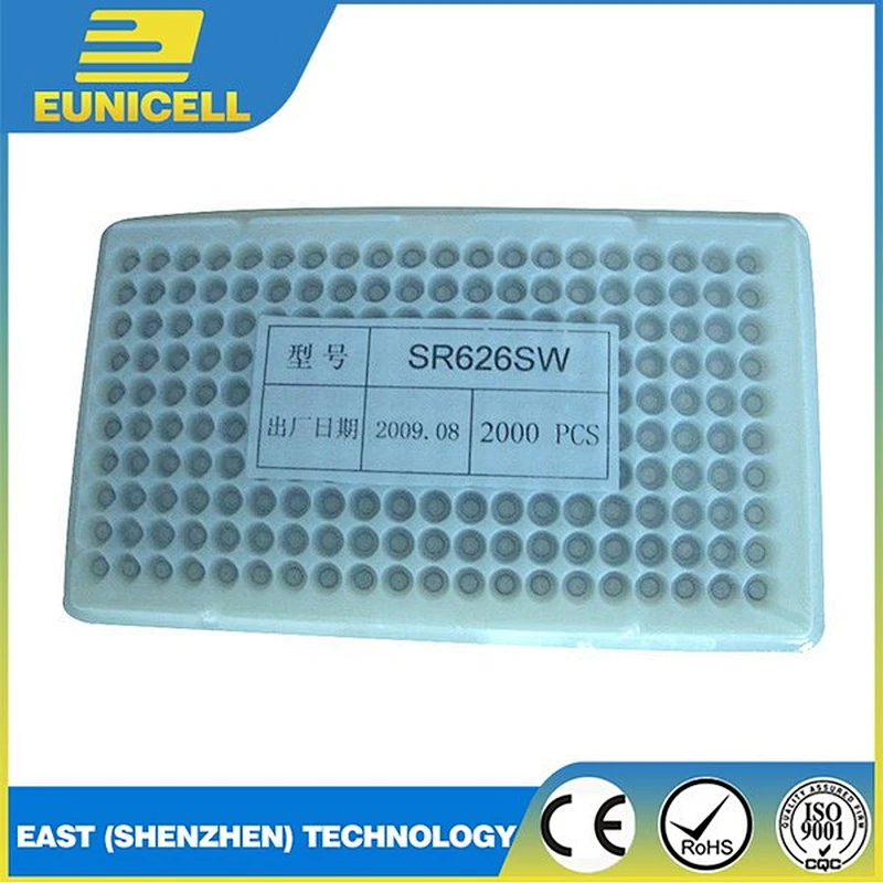 Factory Directly China Cheap SR626SW 1.55V Silver Oxide Button Cell  377 For Watch Battery SR626 SR621 SR44
