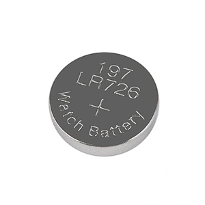 High Capcity 0% Hg 376 AG2 LR726 Button Battery