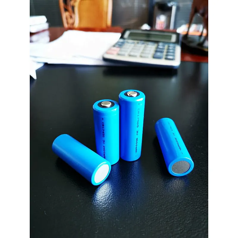 High capacity non-rechargeable a size 3v cr17505 lithium manganese battery