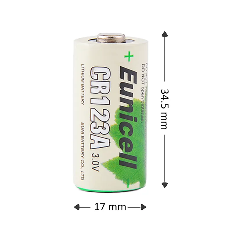 Alibaba Hot Sale Lithium Battery cr123a 3v 1500mAh CR17345 for Big Camera Batteries CR123A CR2