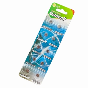 10PCS Blister 1.5V AG Series Button Cell Watch Battery AG1 LR621