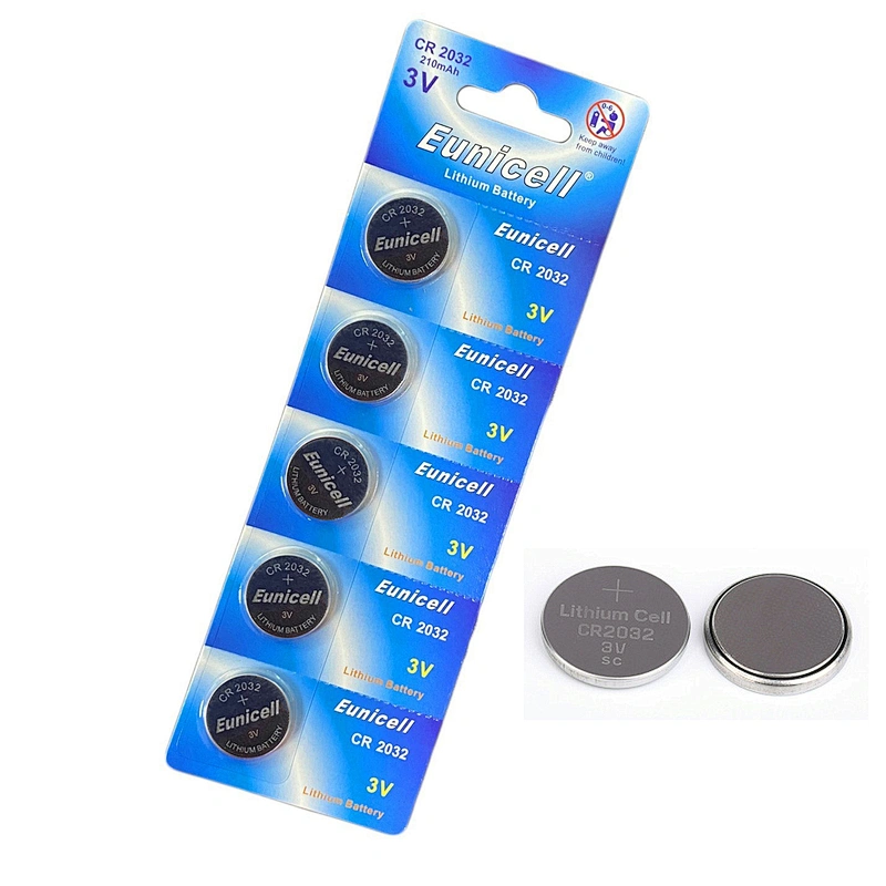High Quality 3V Lithium Button Cell Battery CR2032 Coin Cell Battery CR2032,CR2450,CR2025