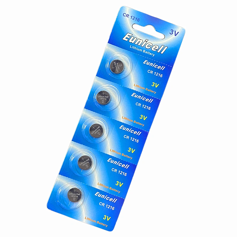 Lithium CR1216 Battery 3v Button Cell DL1216 1216 Watch Calculator Car Battery