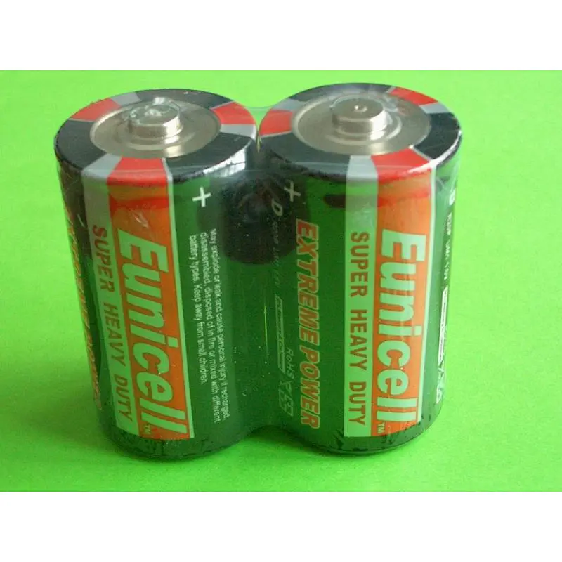 Wholesale Battery Manufacturer Price Zinc Carbon R20 D Size UM-1 1.5v Dry Battery