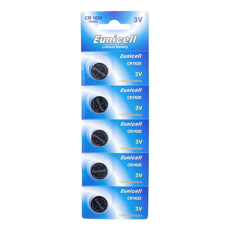 Watch button cell CR1620 3V lithium battery Remote control cr1620 button cells 3v solder tabs