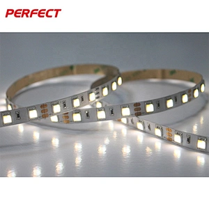 White+Warm white color temperature adjustable 60led/m smd5050 led strip 12v dual color CCT