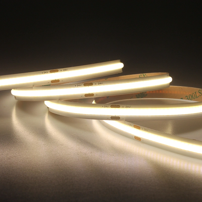 DC12V 24V High density Ip65 Waterproof Cob Led Strip Fob Led Stripe for Decoration
