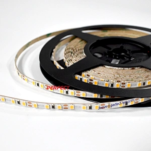Factory 5mm width led strip 2835 120leds 12V 24V ultra thin mini size mini narrow 5mm wide led light strip CRI80+ 90+