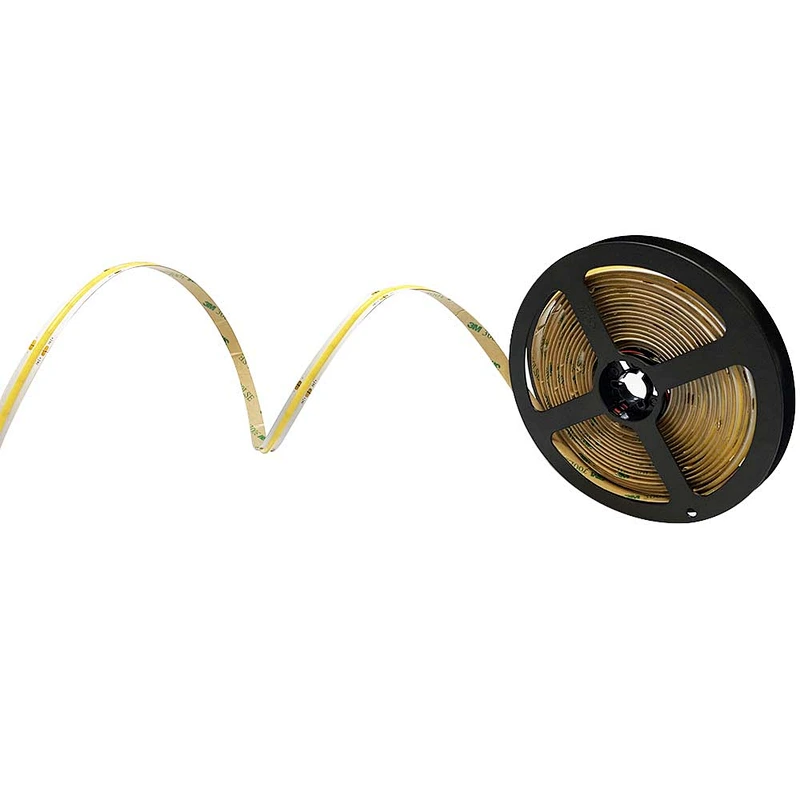 cob led strip  2700K 24VDC 378leds/m dimmable white led light strip flip chip fcob led strip